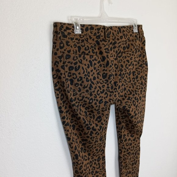 Amazon Essentials Women's NWT Skinny Jeans Size18 Animal Print Mid Rise Stretch - Picture 6 of 12